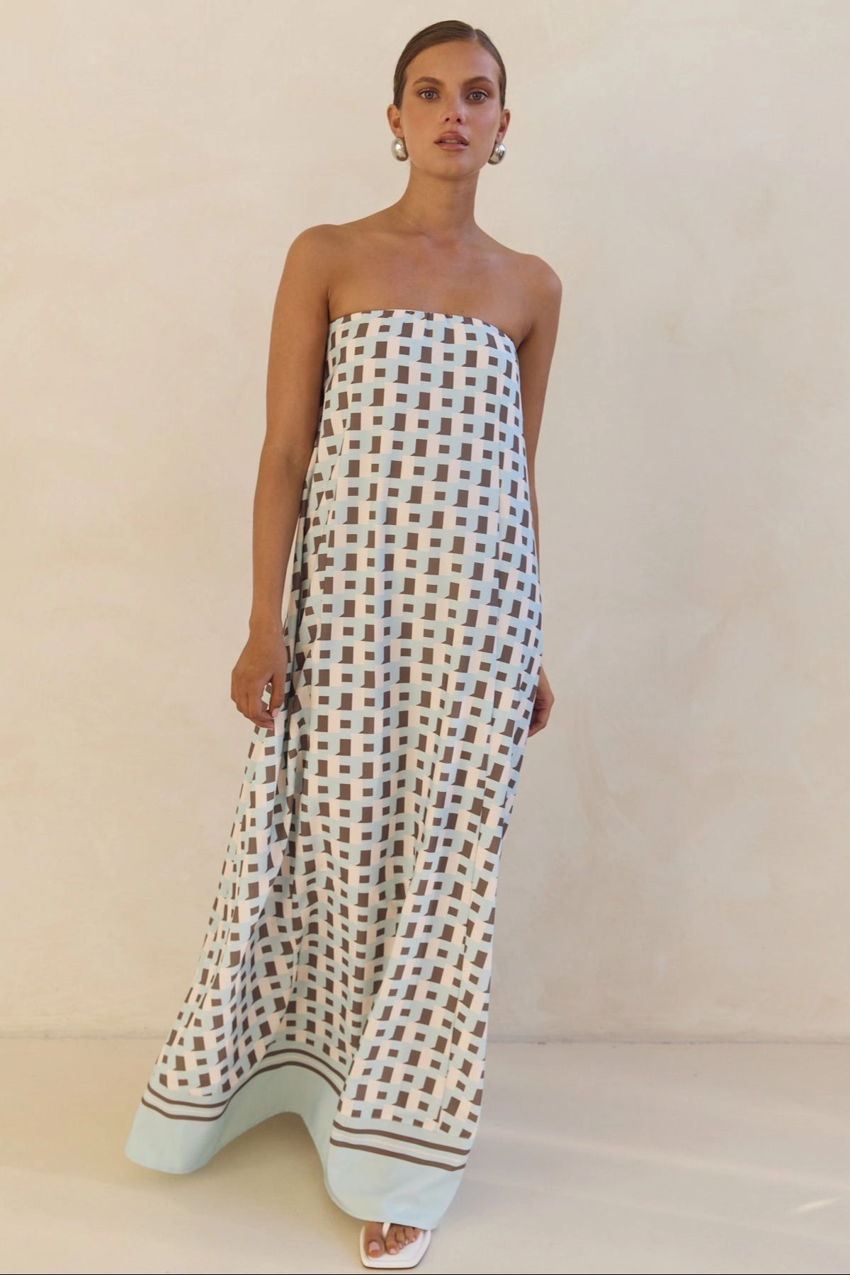 Style Ease Siena Maxi Dress (Aqua)