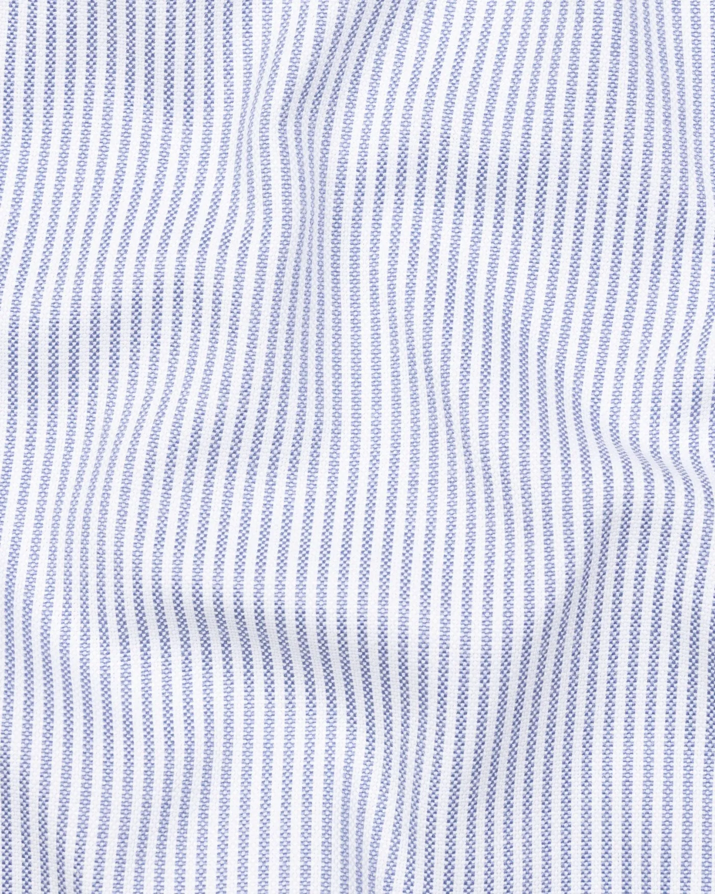 Siento Felix Grey Stripe Oxford Cotton Shirt