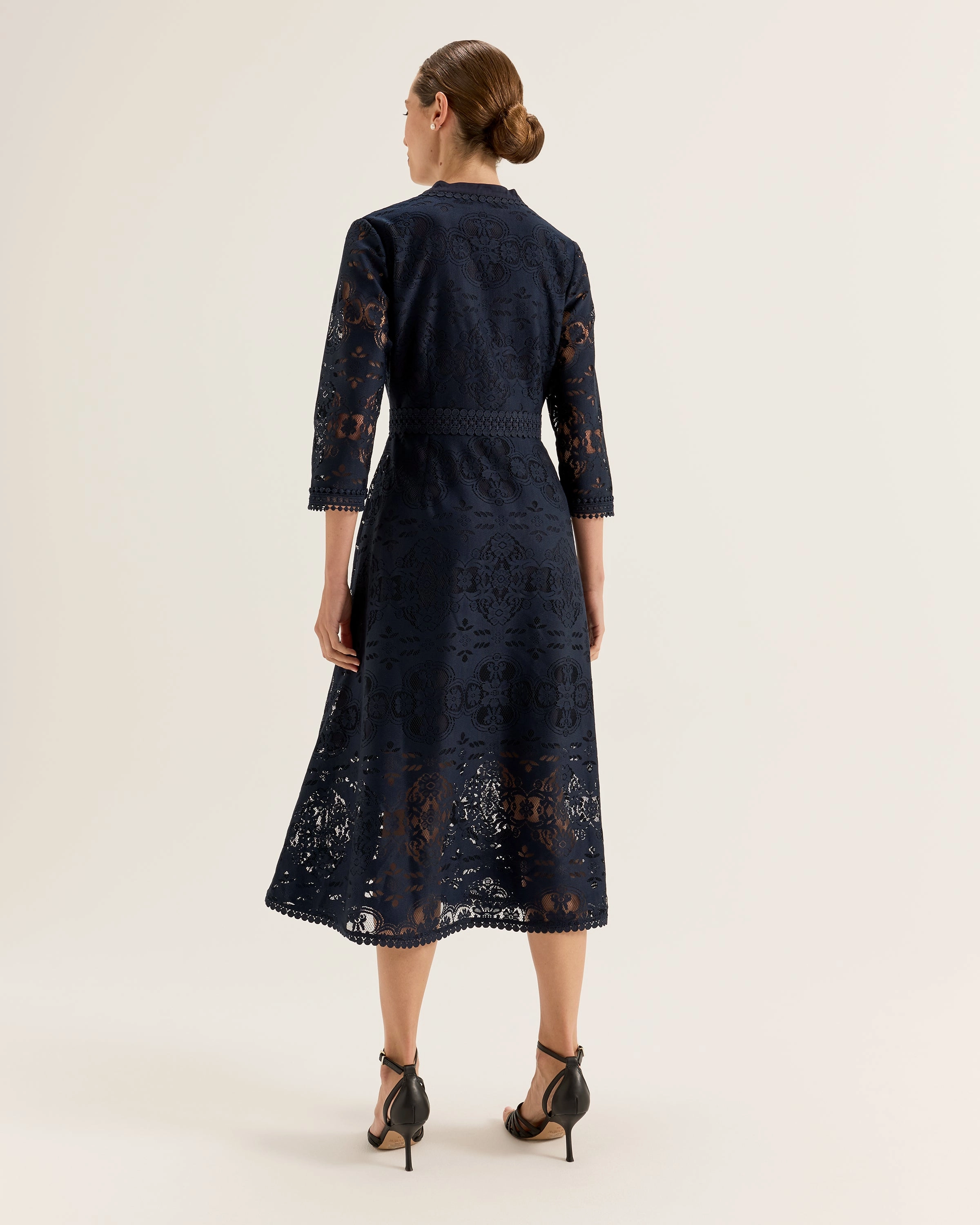 Nostalgia Lace Shirtdress Indoor Event