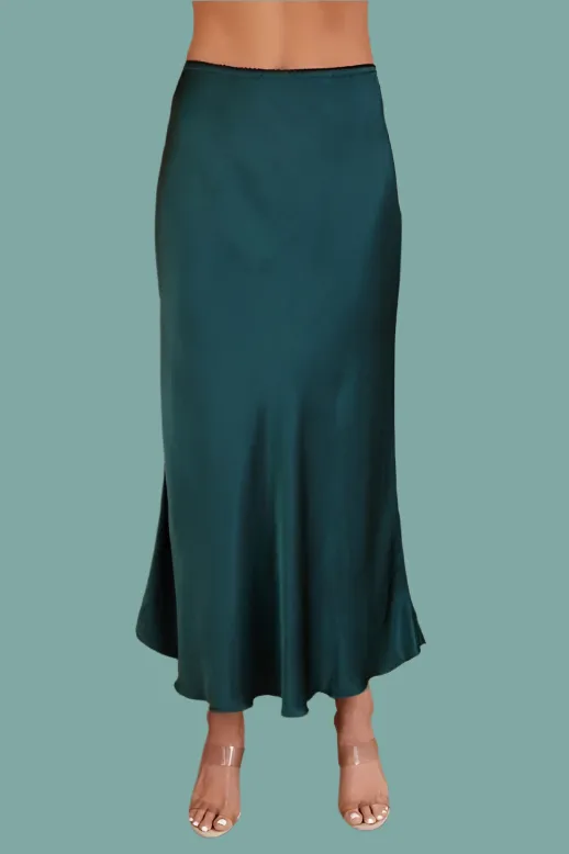 Silky Slip Skirt EcoFriendlyDye Smooth Finish