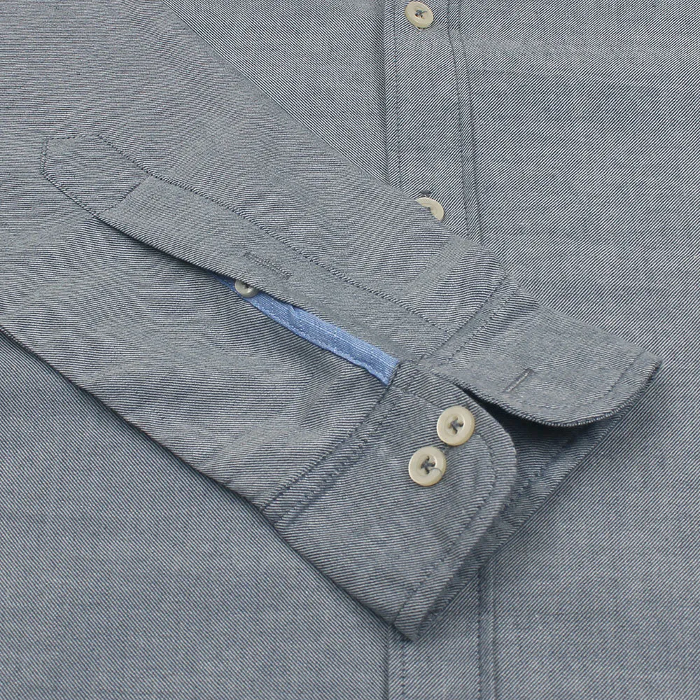 Silver Grey Oxford Shirt