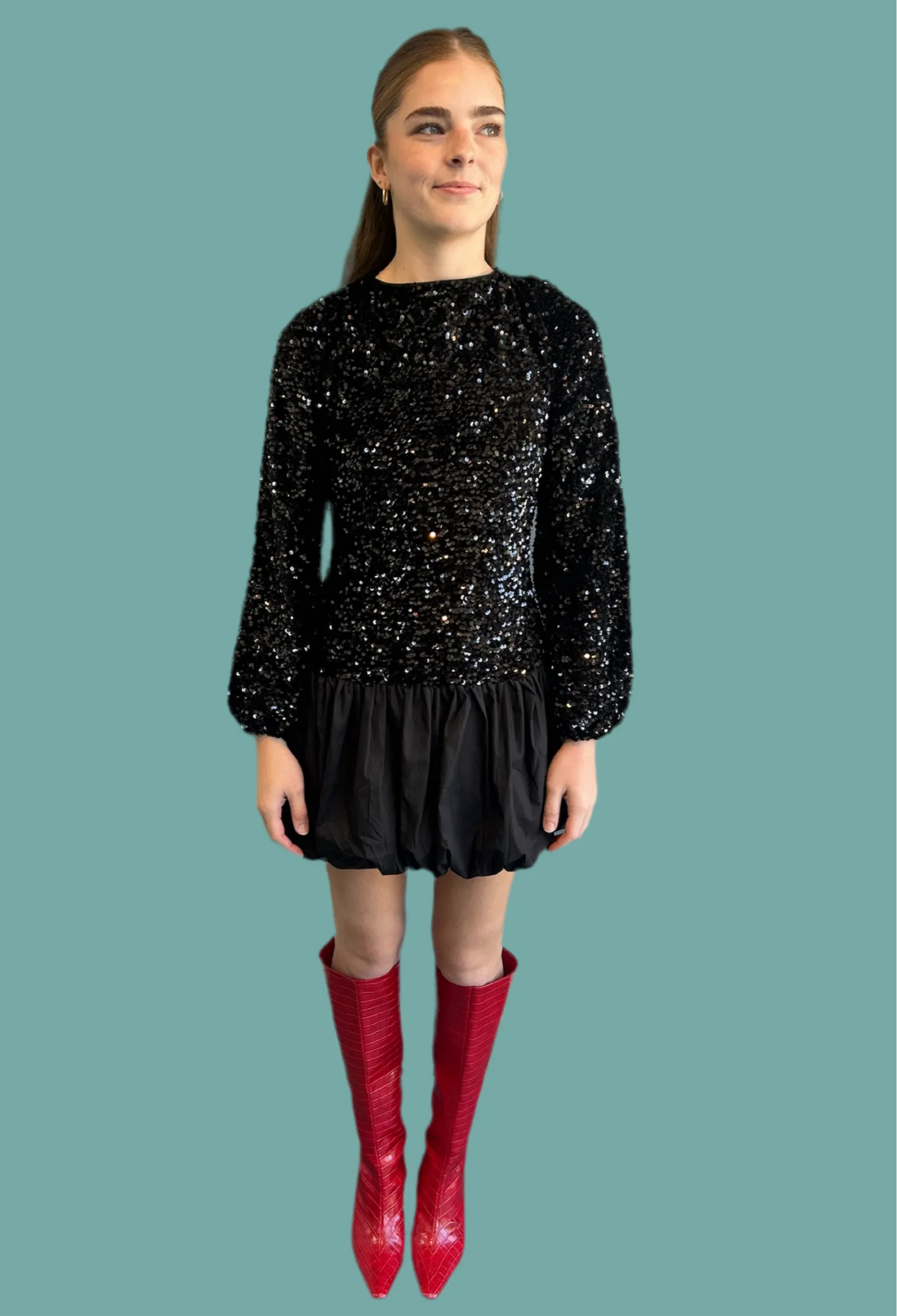 Simone Mini Dress Sheer Look Birthday-Celebration