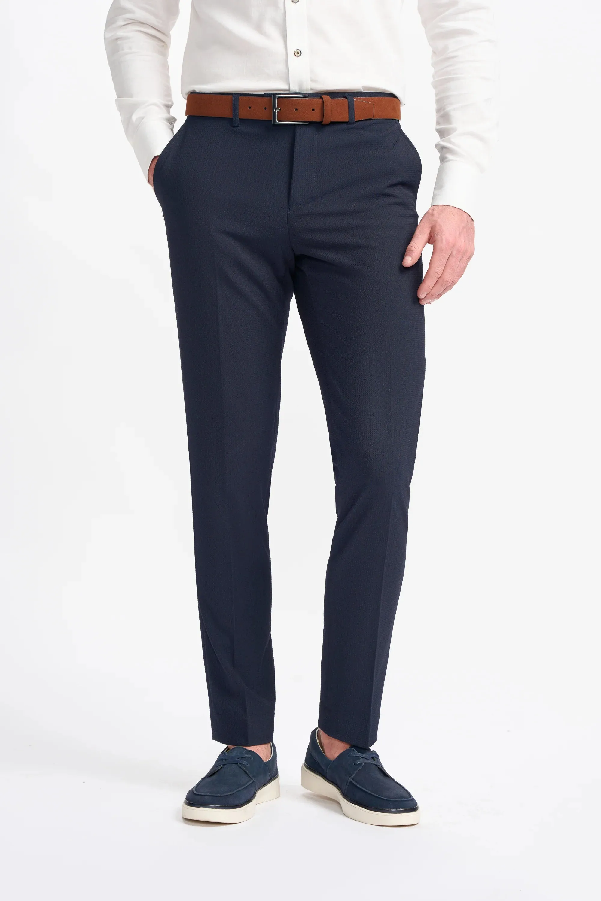 Siren Navy Two Piece Suit