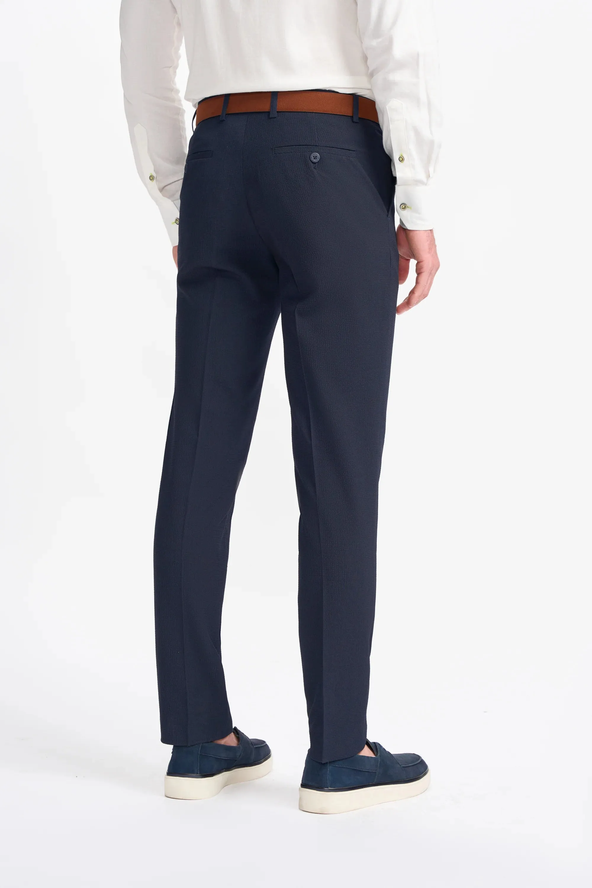 Siren Navy Two Piece Suit