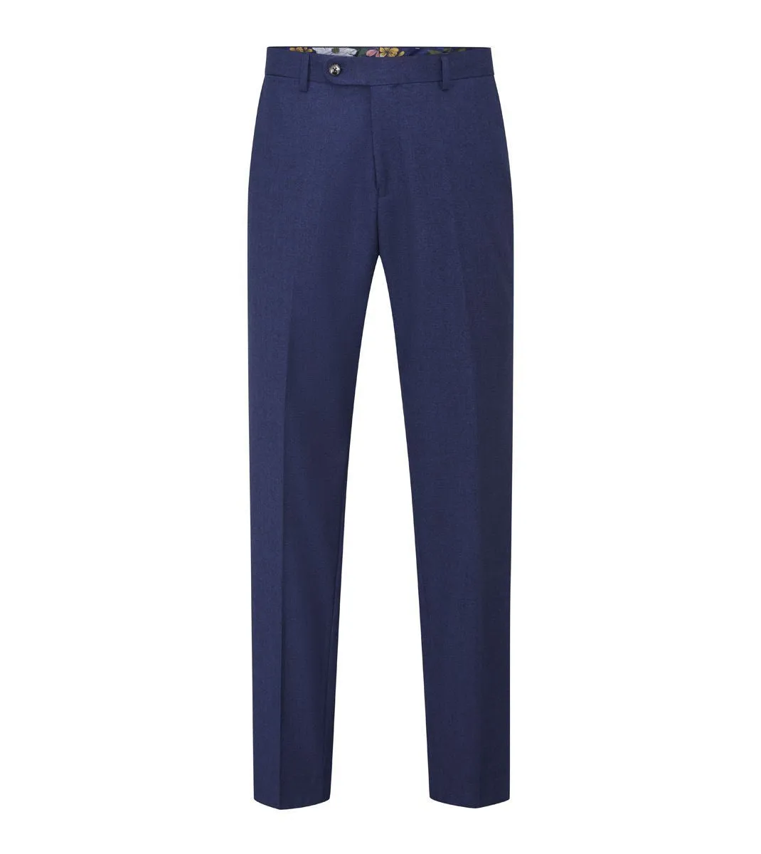 Skopes Jodrell Suit Tailored Fit Trousers For Men in Navy Blue Marl Tweed Effect, 30W to 58W