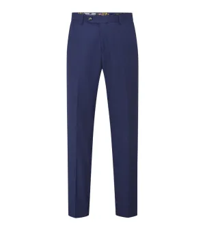 Skopes Jodrell Suit Tailored Fit Trousers For Men in Navy Blue Marl Tweed Effect, 30W to 58W