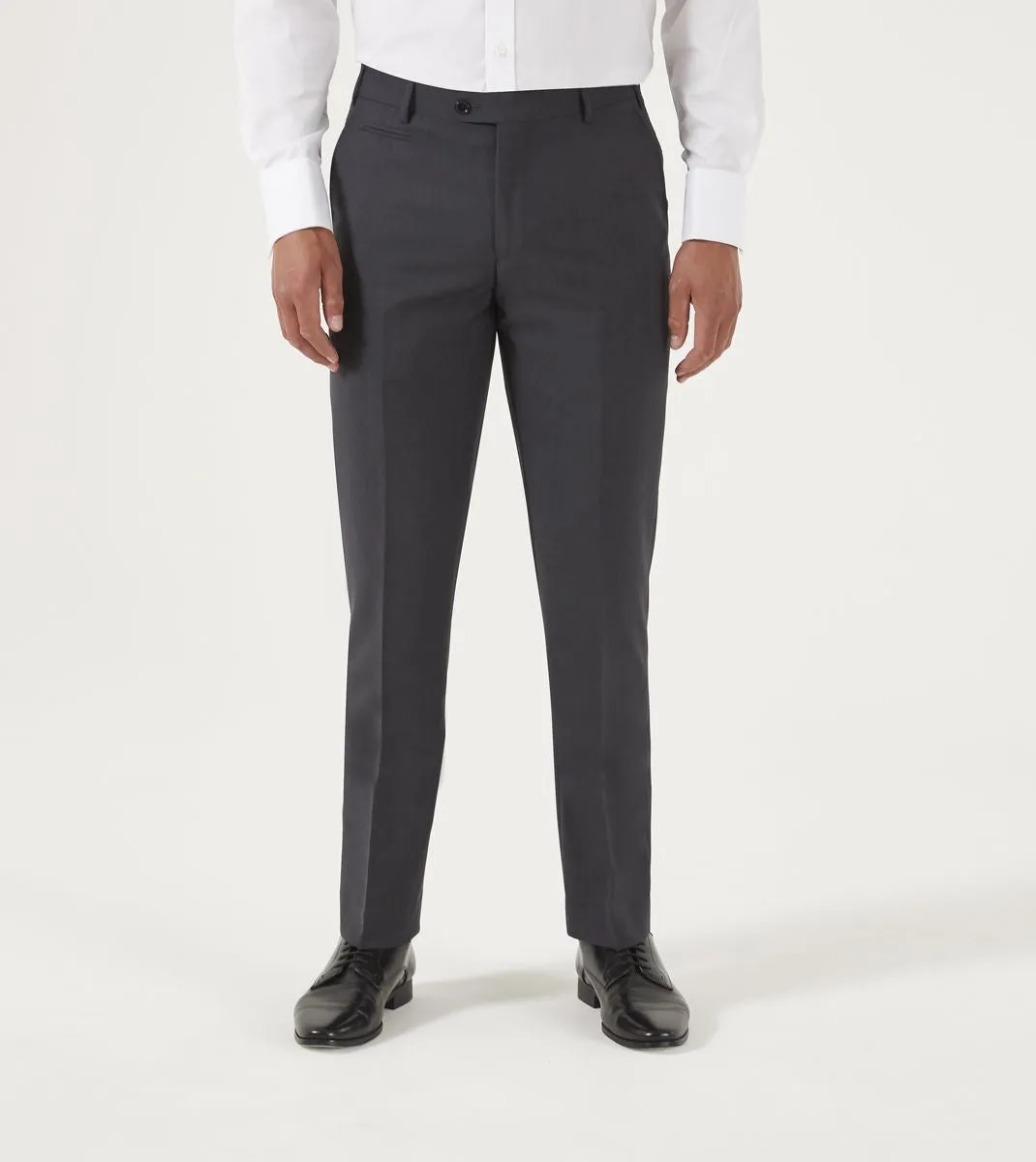 Skopes Newman Suit Slim Trouser For Men's in Navy Shadow Check, 28W to 44W