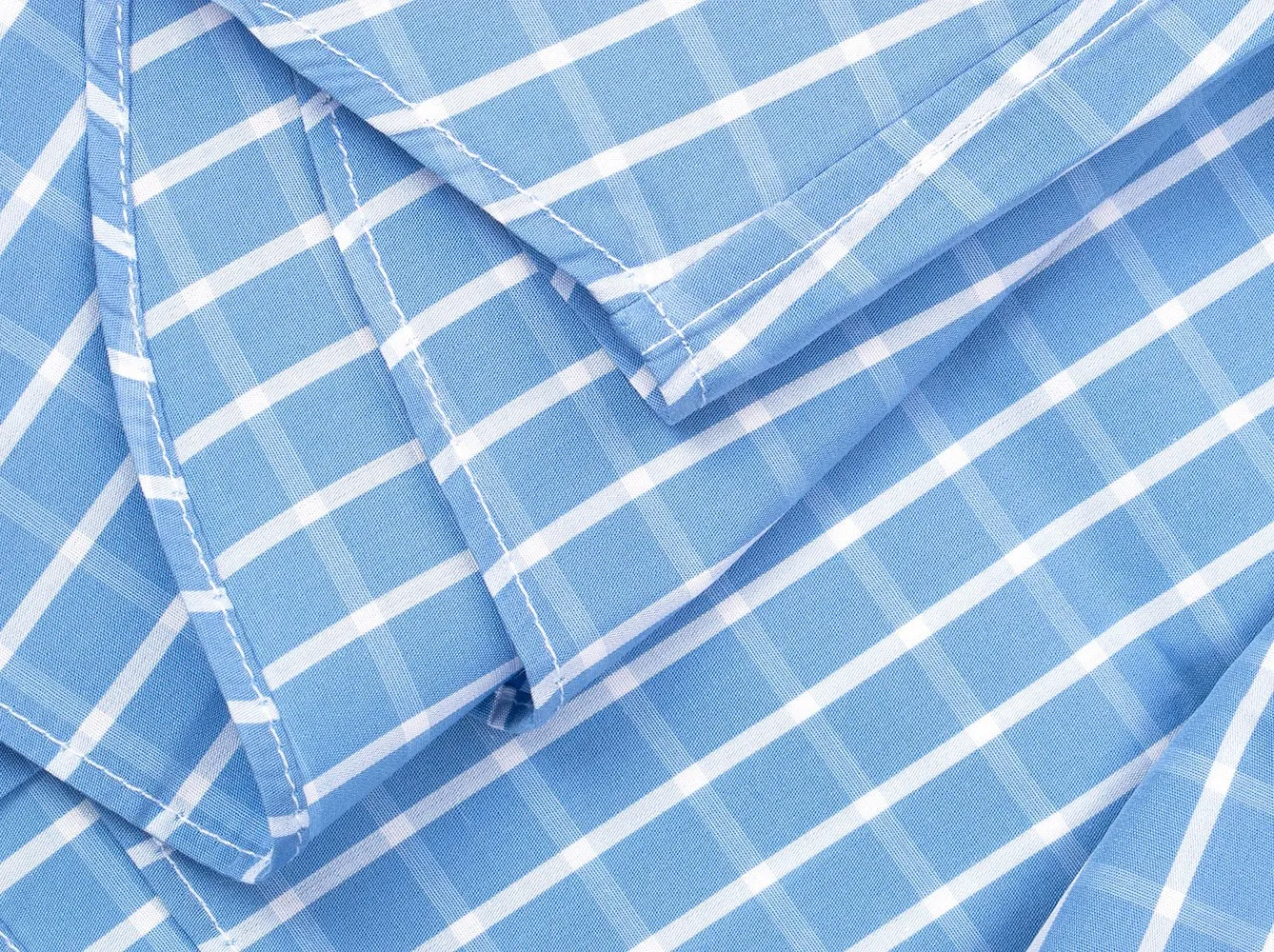 Sky Blu Windowpane Dress Shirt