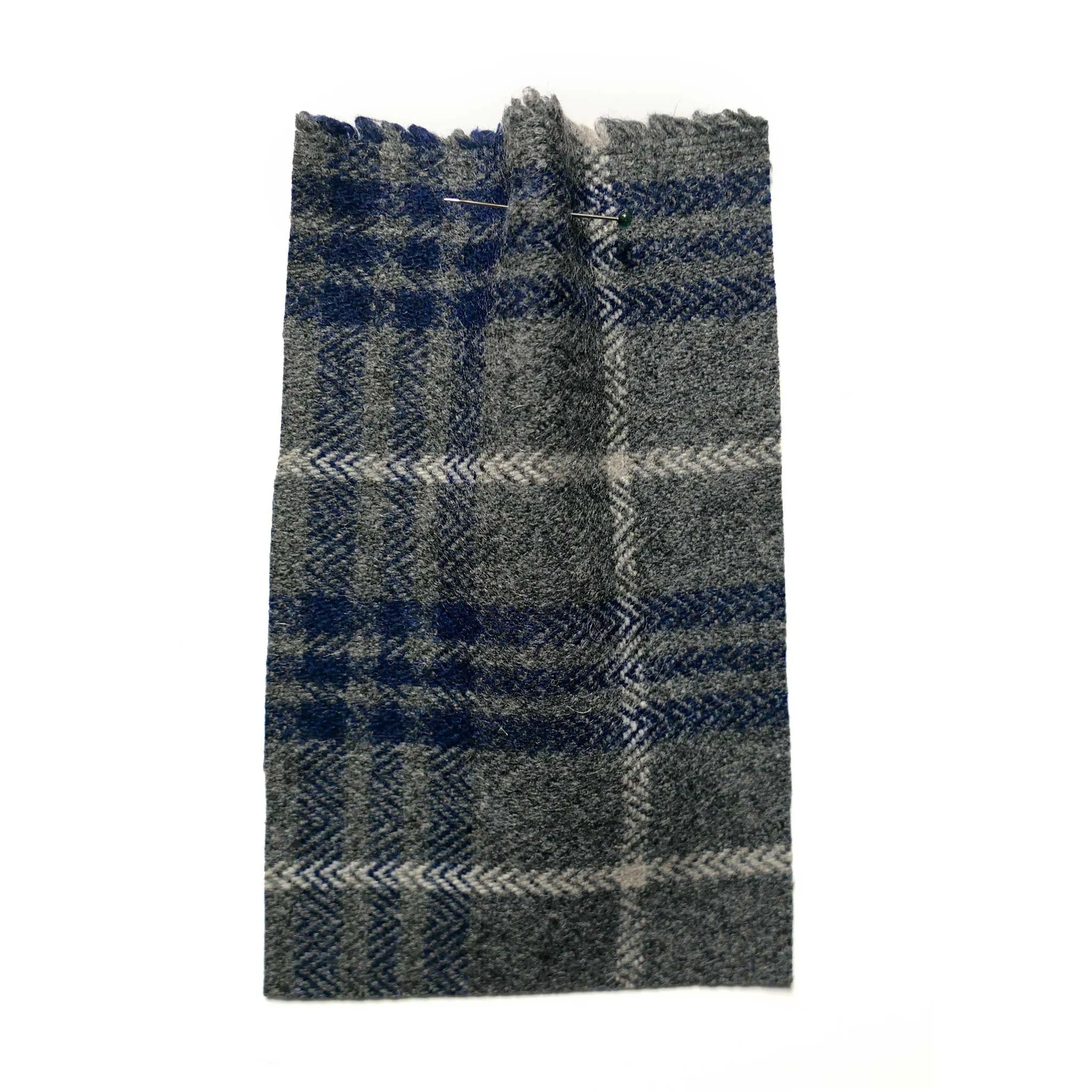 Slate Check Wool