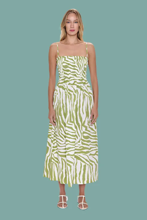 Style Moment Bianca Smocked Bodice Dress