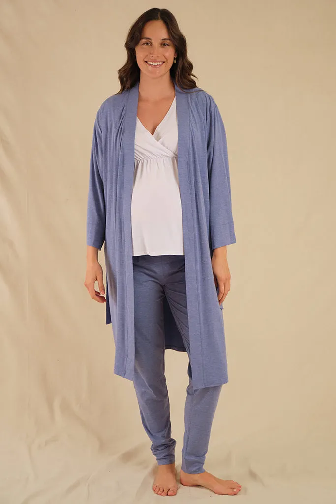 Sleepwear Maternity Robe - Lavender