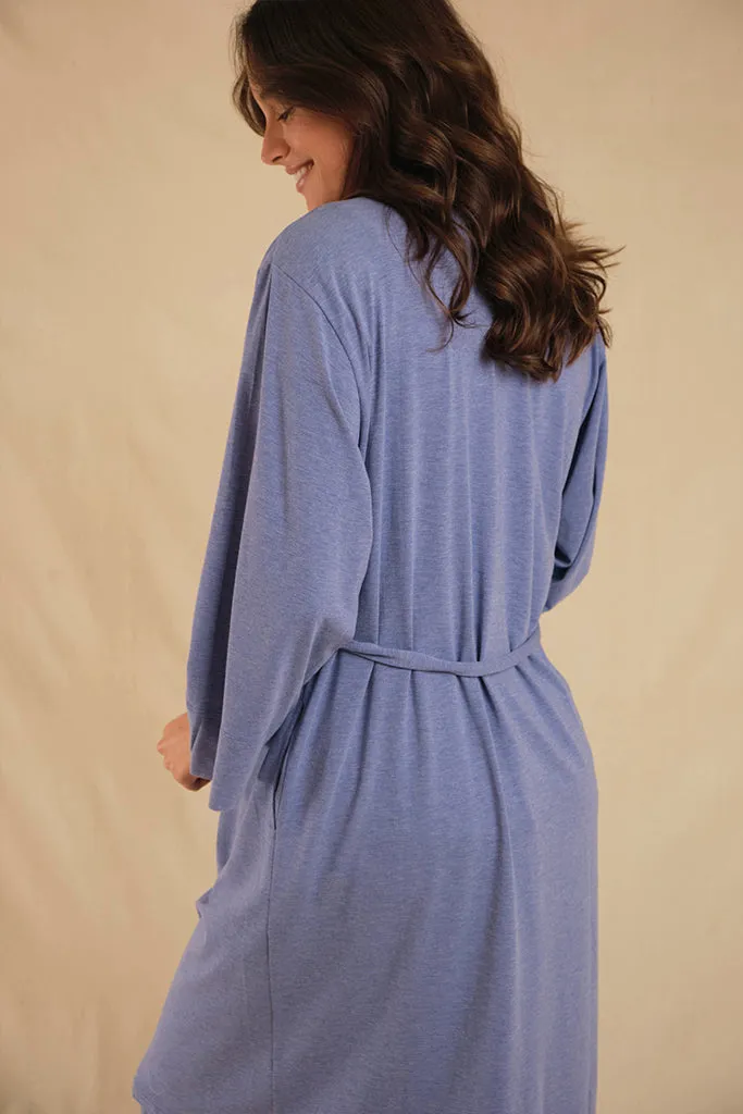 Sleepwear Maternity Robe - Lavender