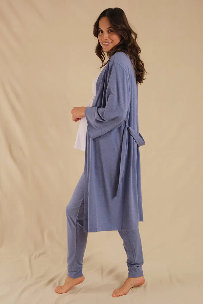 Sleepwear Maternity Robe - Lavender