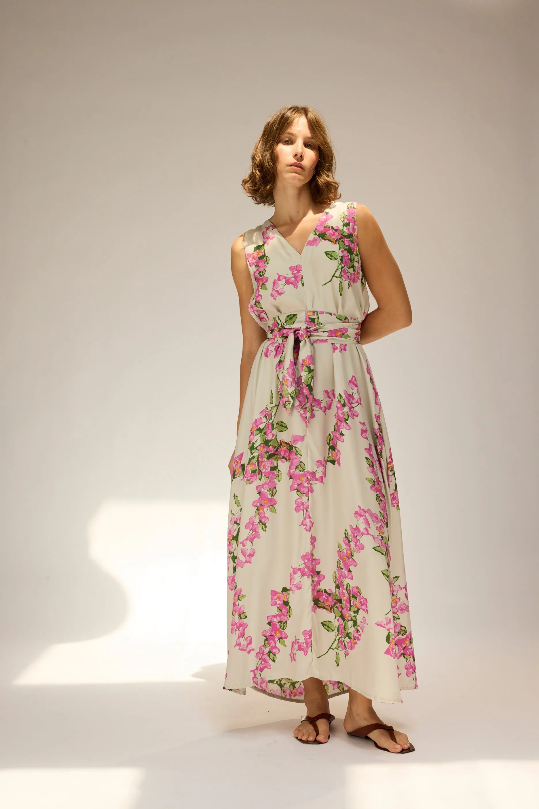 TOVA MAXI WITH SASH Autumn-Season