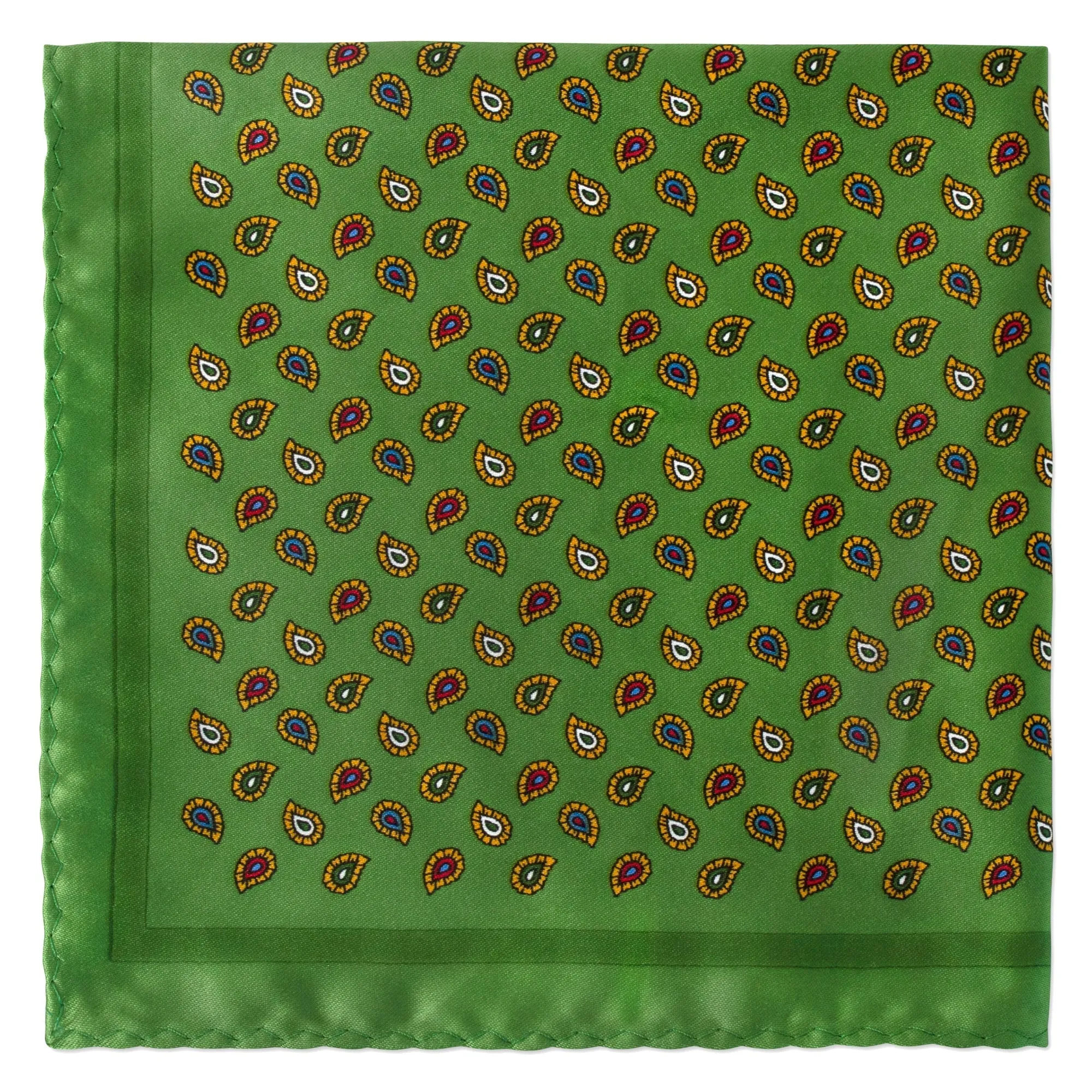 Small Paisley Design Pocket Square
