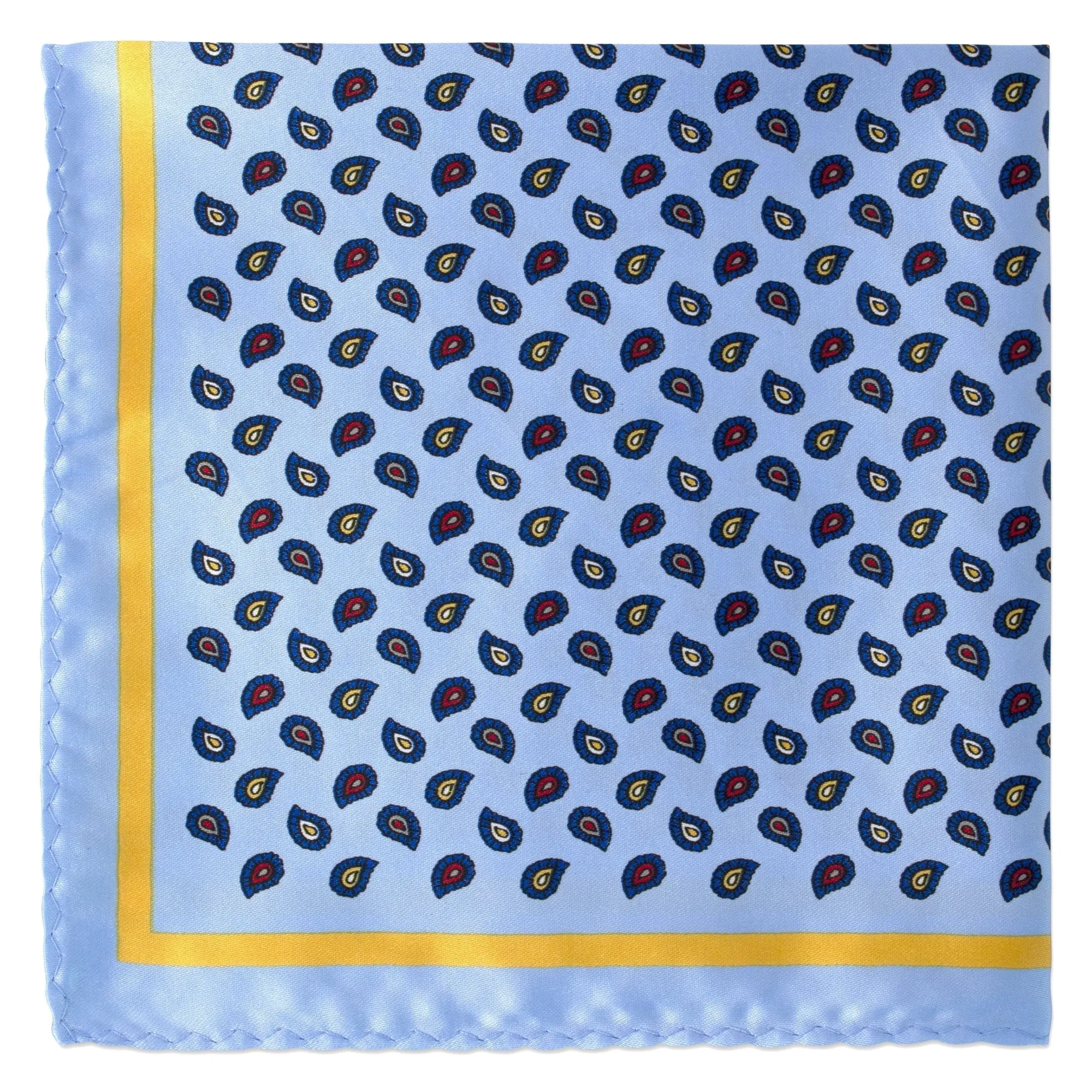 Small Paisley Design Pocket Square