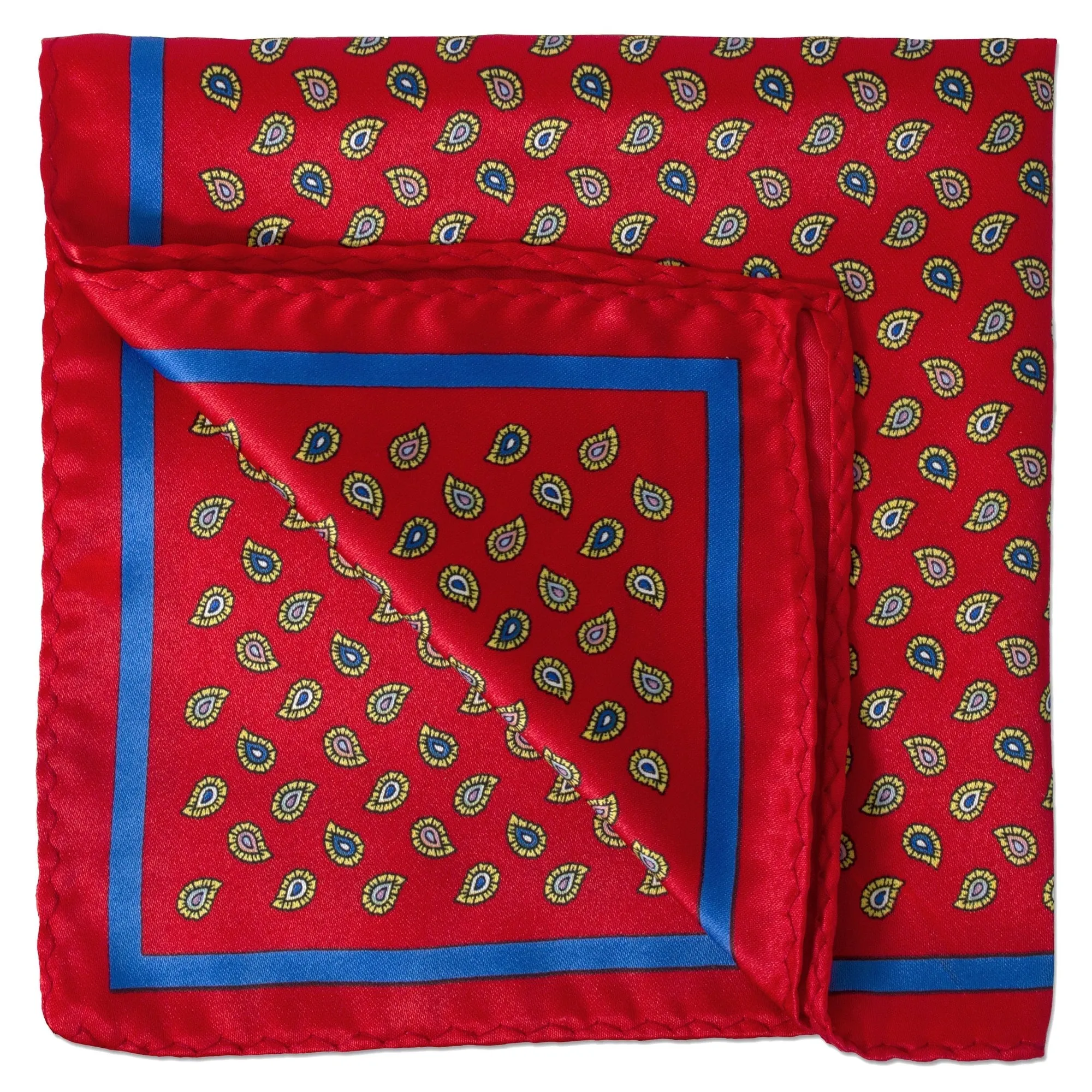 Small Paisley Design Pocket Square