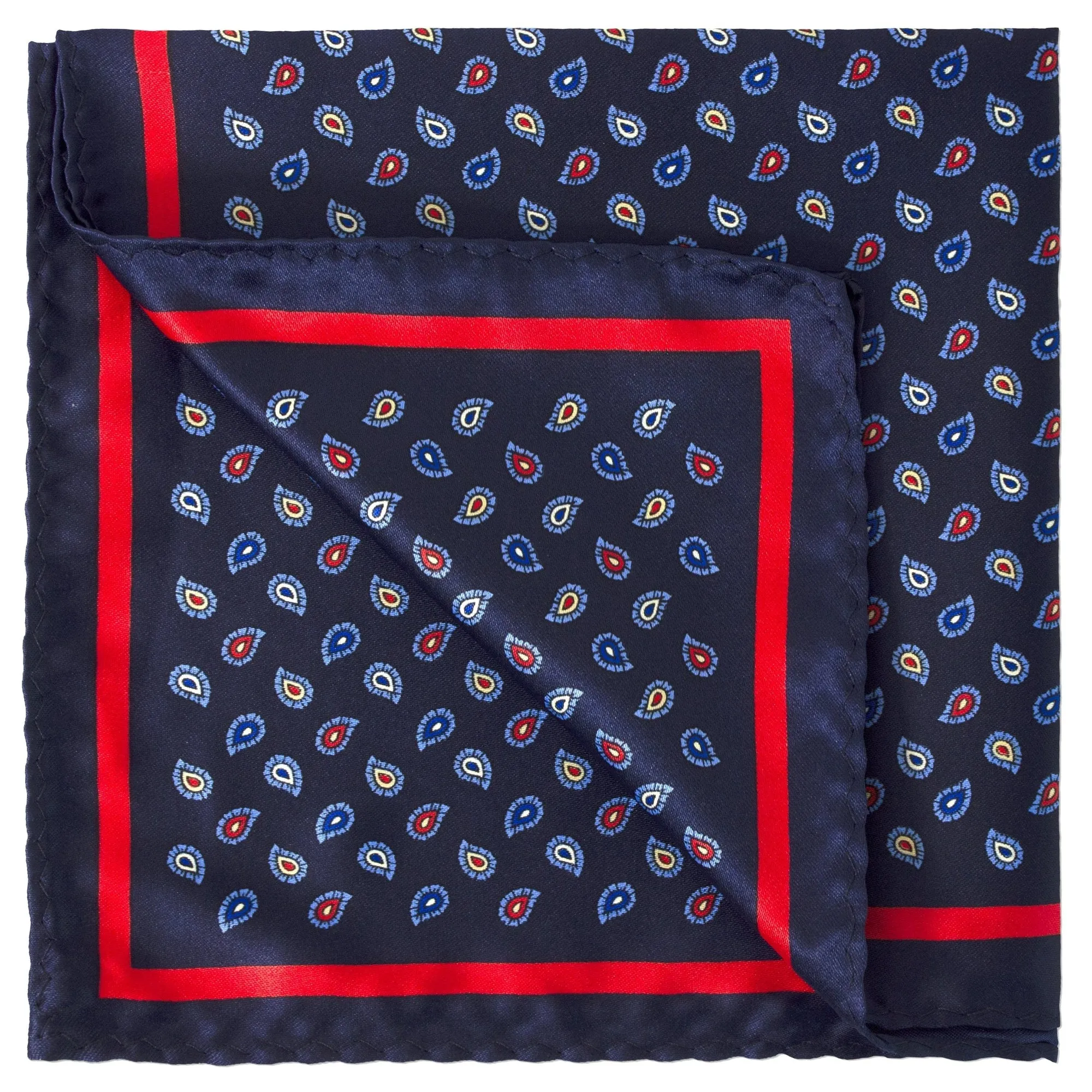 Small Paisley Design Pocket Square