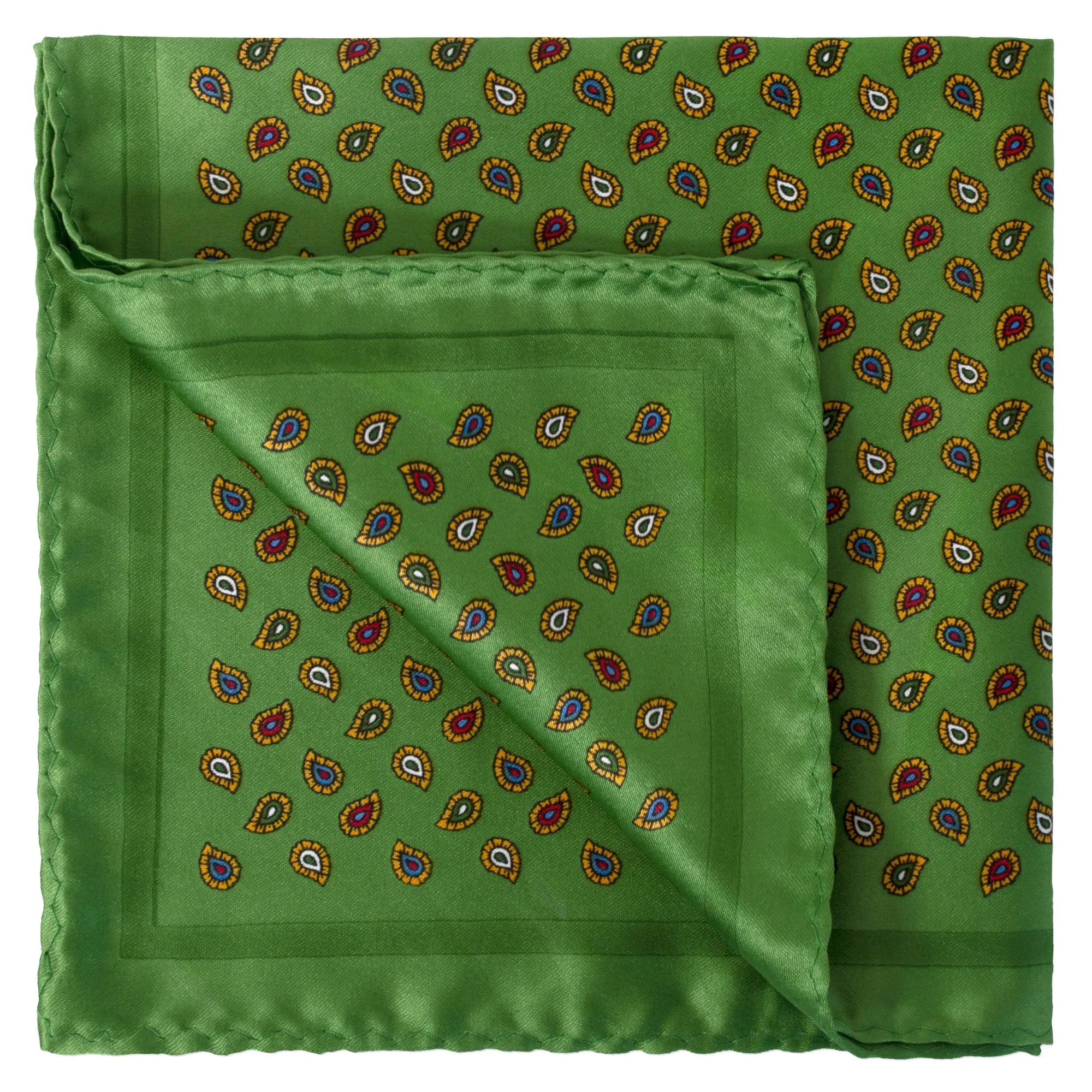 Small Paisley Design Pocket Square