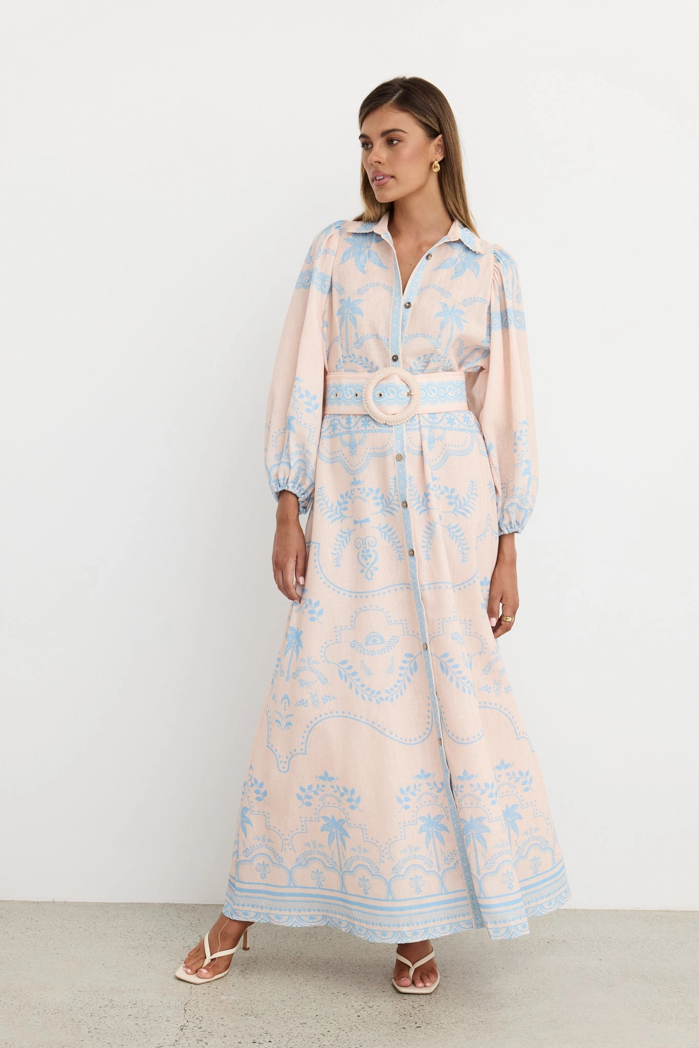 Trendy Vibe Love Soft Xander Maxi Dress (Blue)