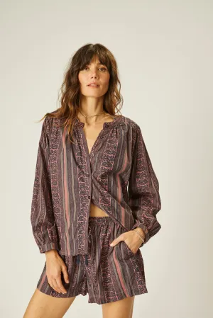 ContrastStitching TOLAN SHIRT