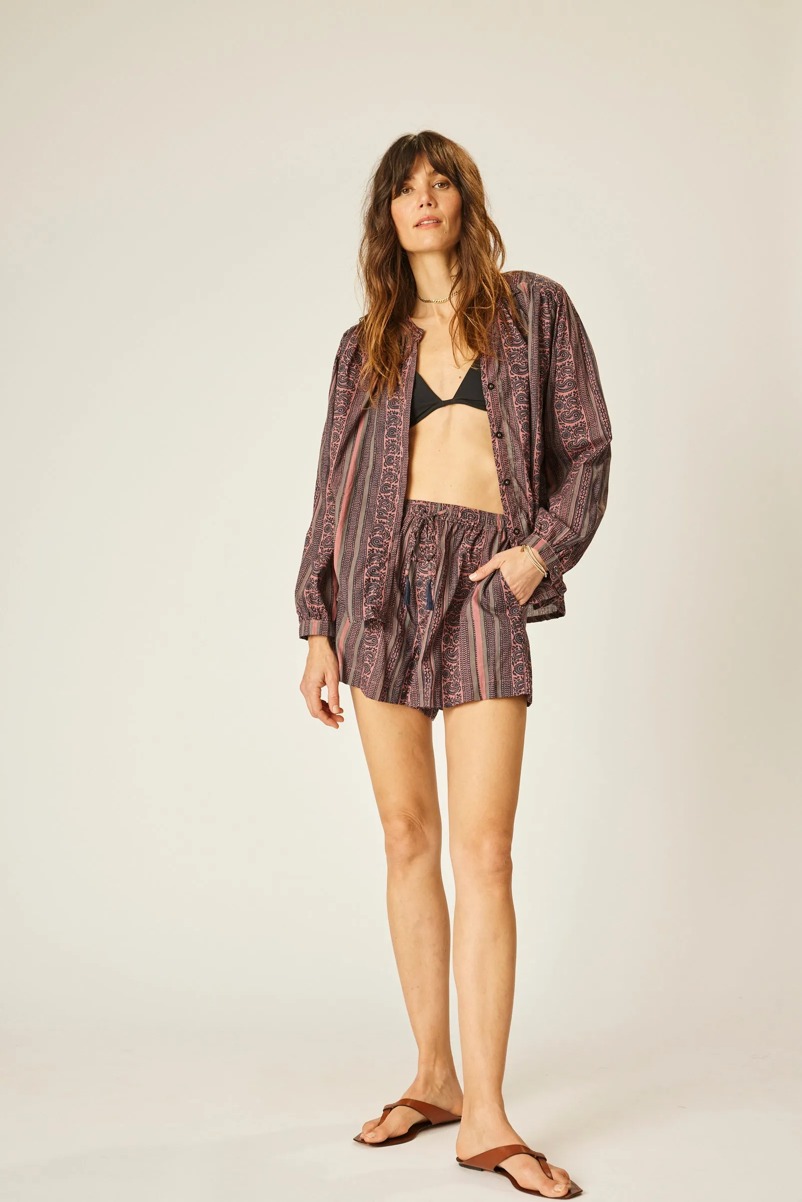 DoubleStitched Hem PortableOption TOLAN SHIRT