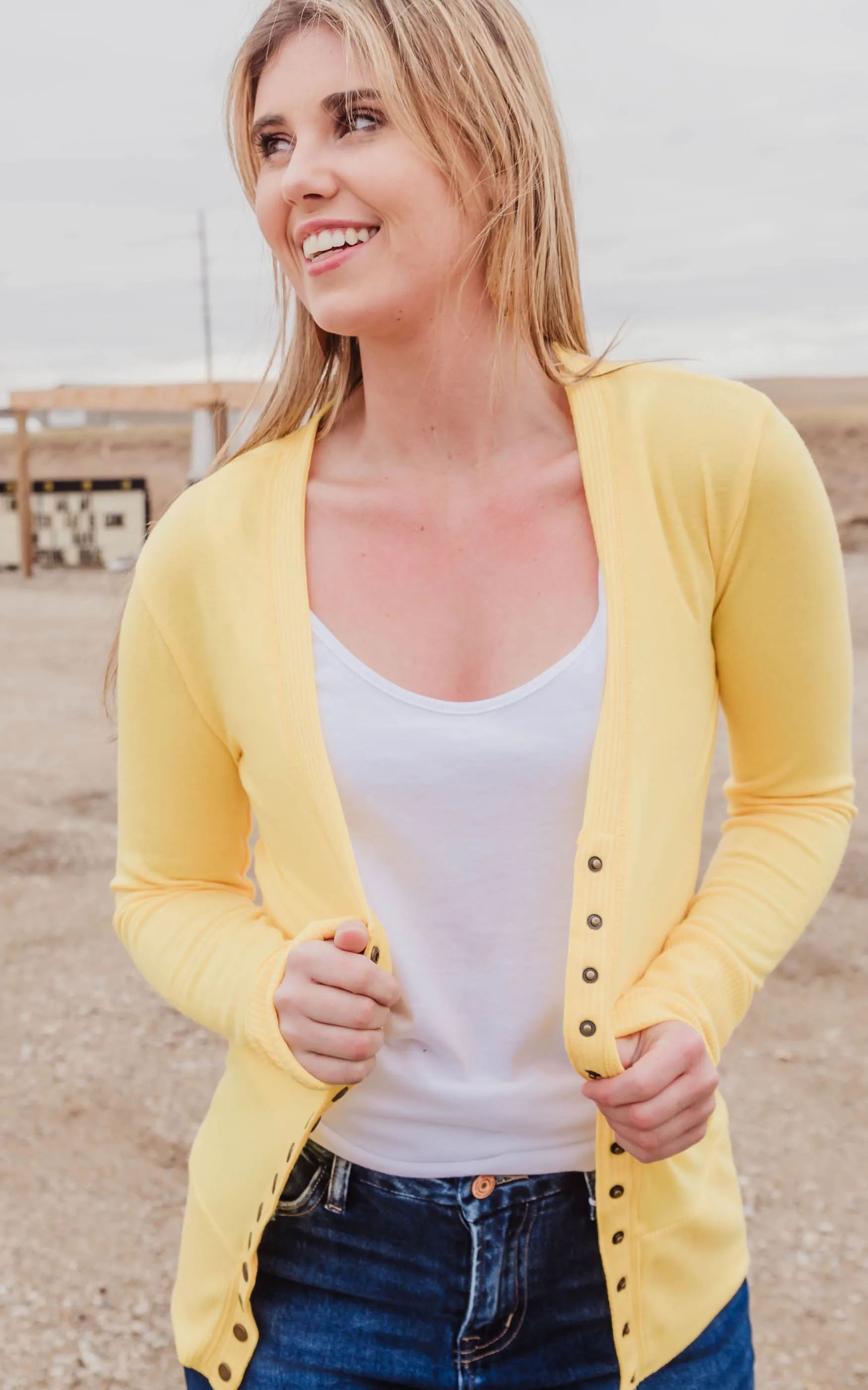 Snap Cardigans | FINAL SALE *