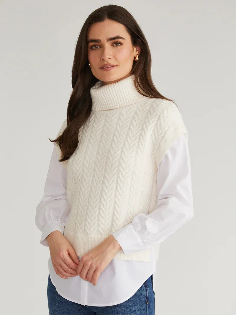 Sofia Turtleneck Sweater muted tone