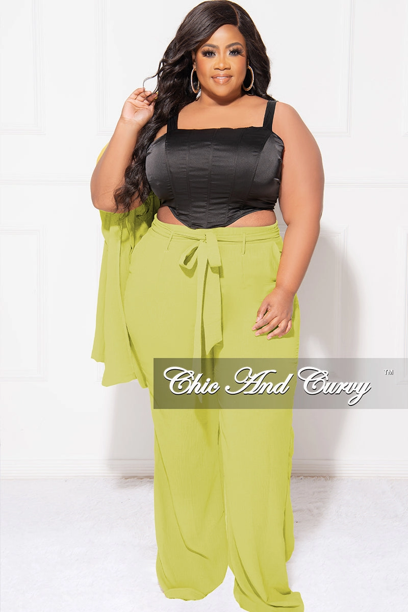 Final Sale Plus Size Satin Sleeveless Corset Top in Black Casual Appeal Sporty Look