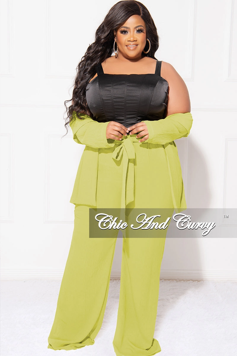 ripstop fabric Final Sale Plus Size Satin Sleeveless Corset Top in Black