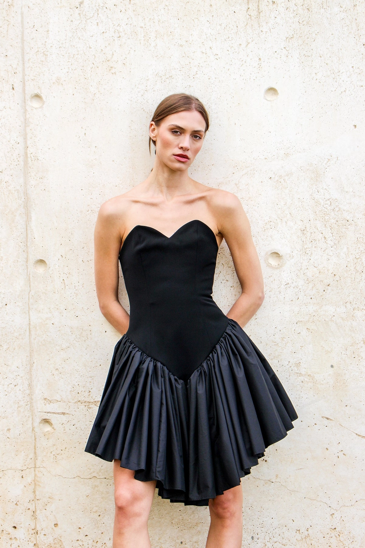 Jardin d'Eden Dress Soft Blended Fabric