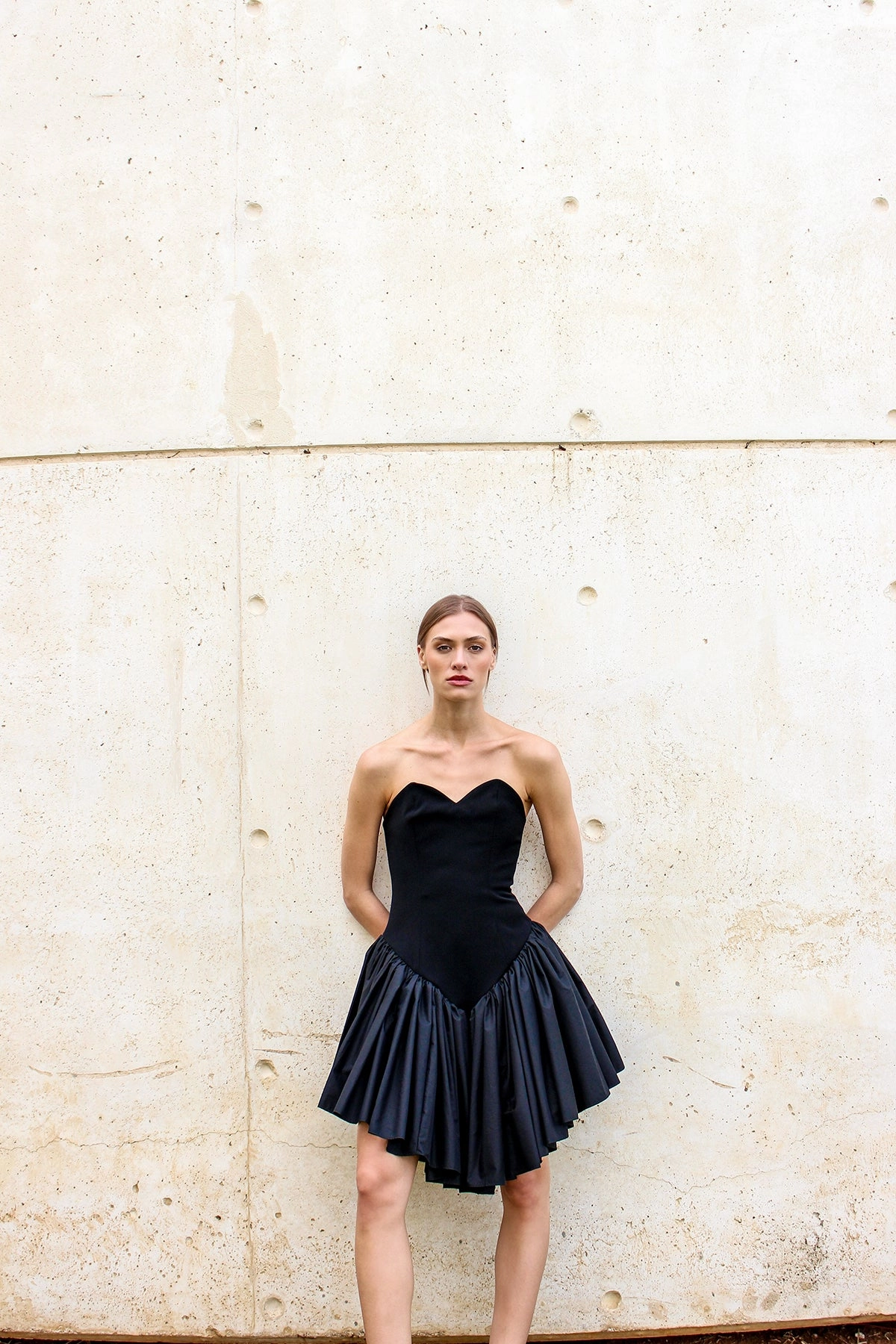 Minimalist Aesthetic Jardin d'Eden Dress