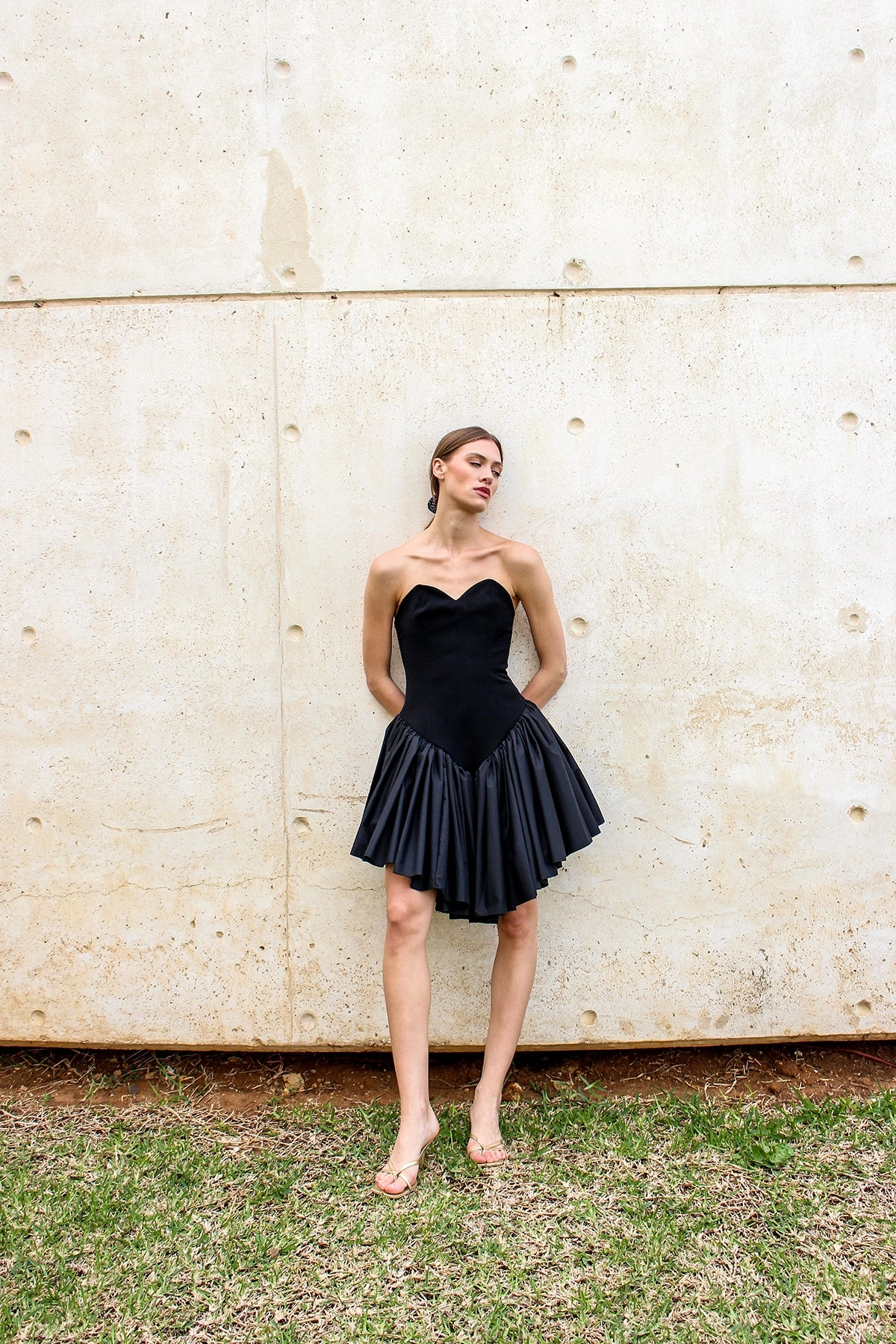 Jardin d'Eden Dress Modern Polo V Neck Design