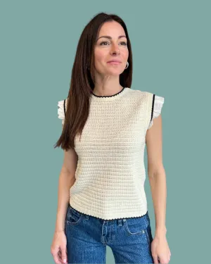 Neutral Tone Colorfast Guide Mali Sweater Top