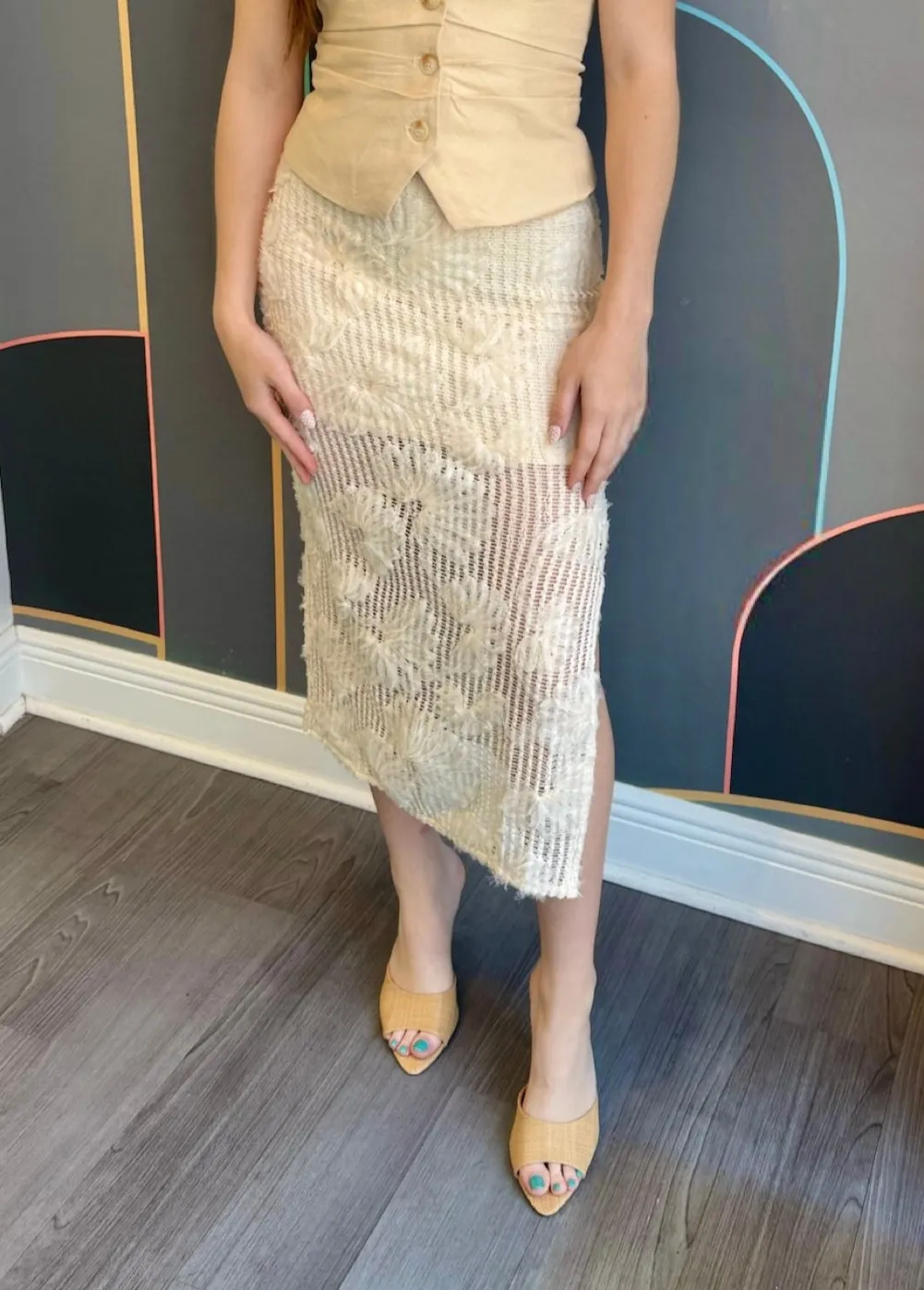 Sol Skirt Slow Fashion flared silhouette