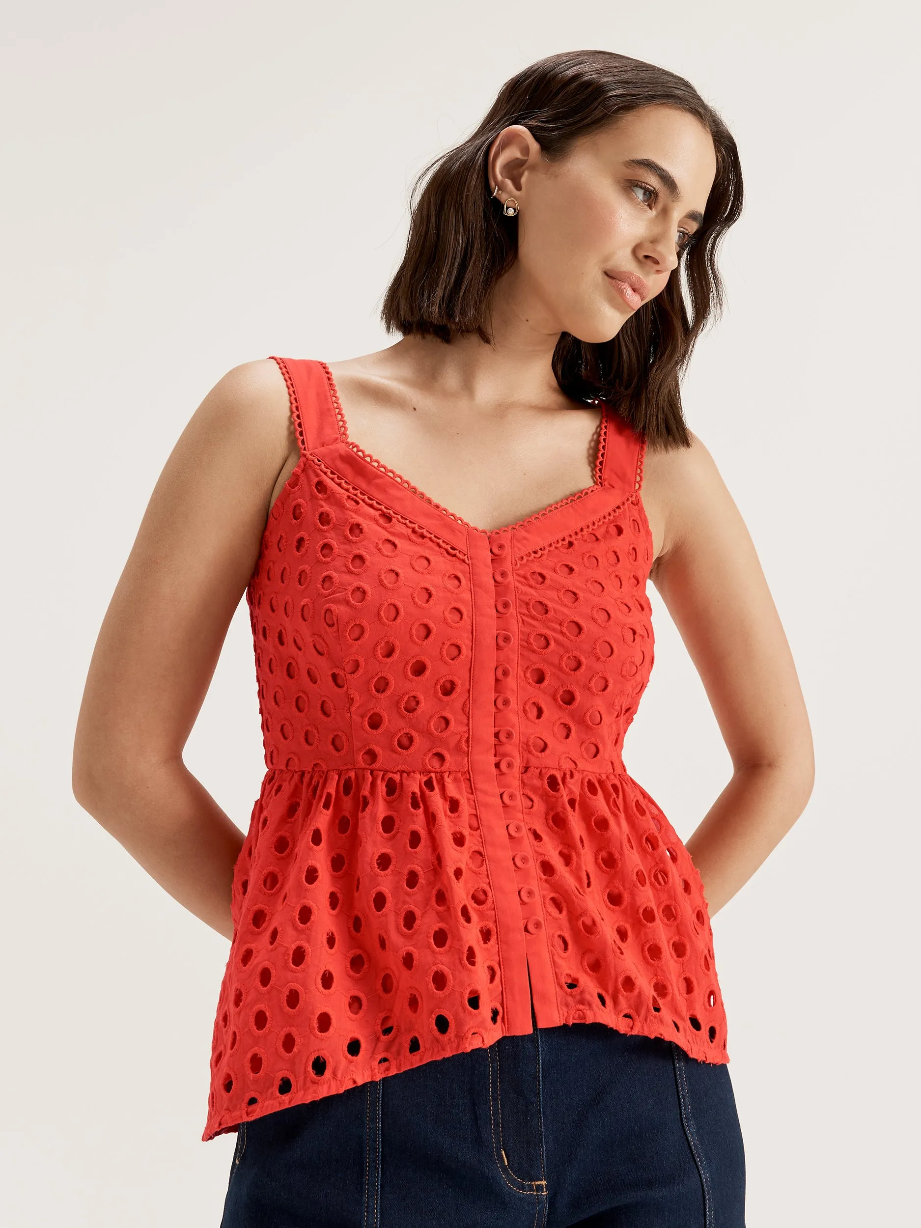 Solar Broderie Top Reflective Safety Accents