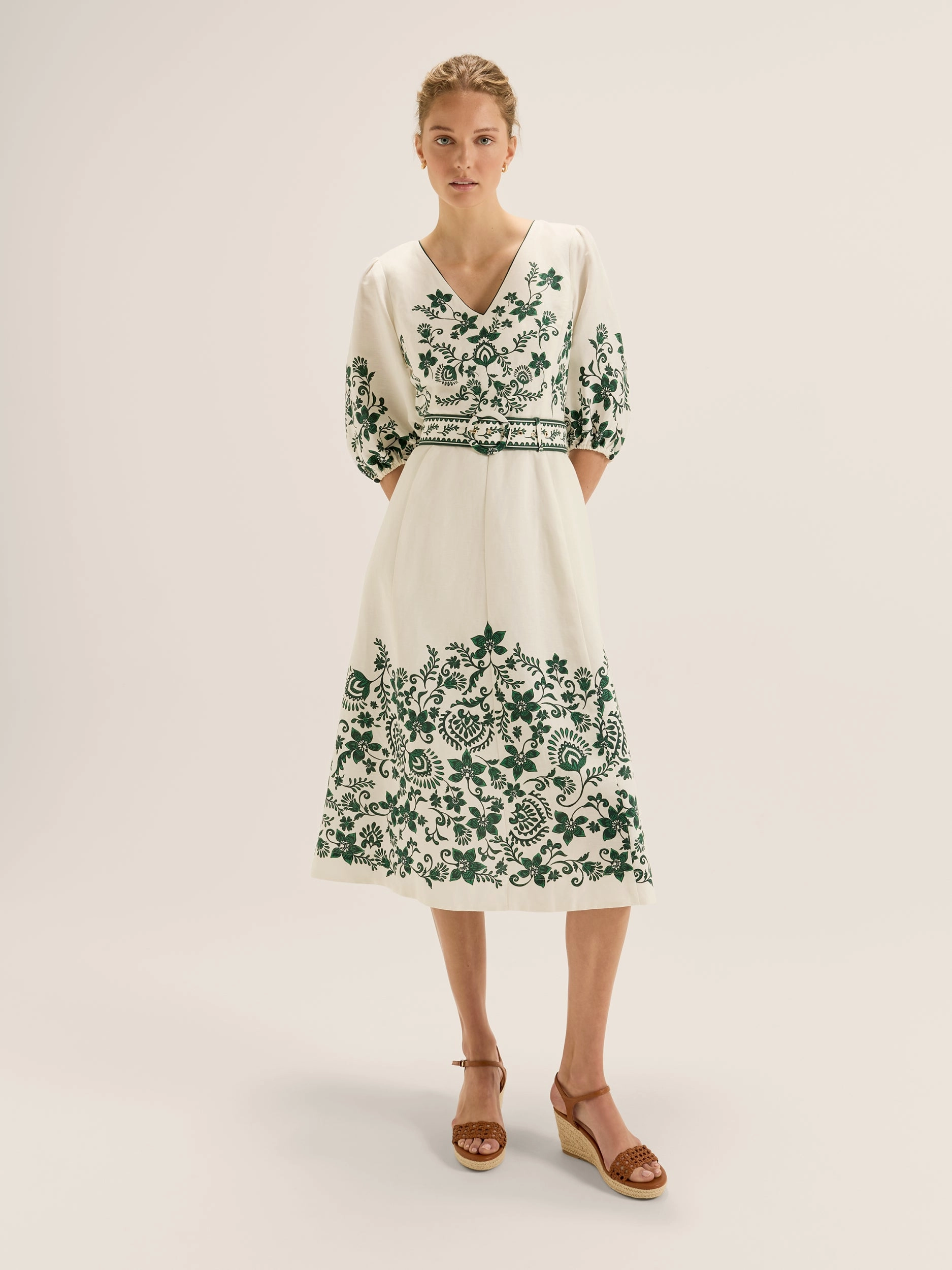 Marjorie Midi Dress Comfy Style Sun-Protective