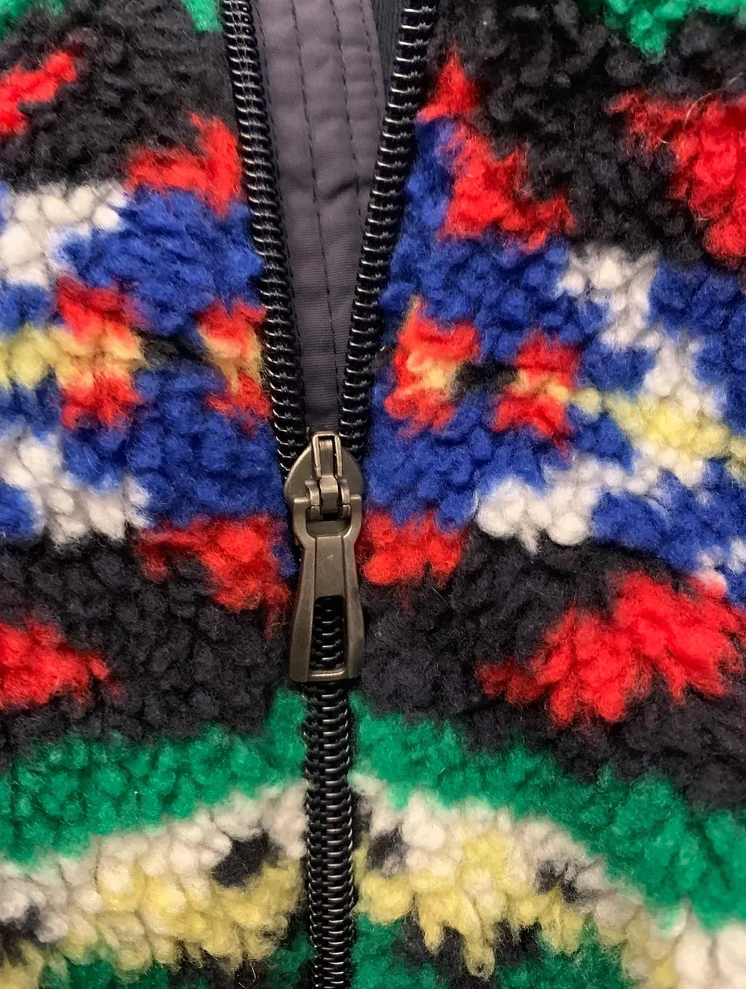Southwestern Navajo Full ZIp Fleece Jacket