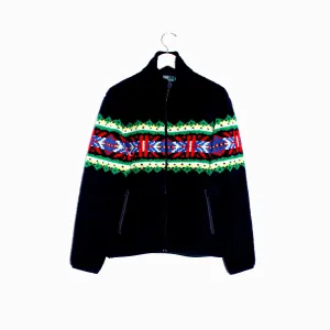 Southwestern Navajo Full ZIp Fleece Jacket