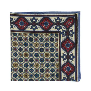 Sovereign Grade Yellow Floral Ancient Madder Pocket Square