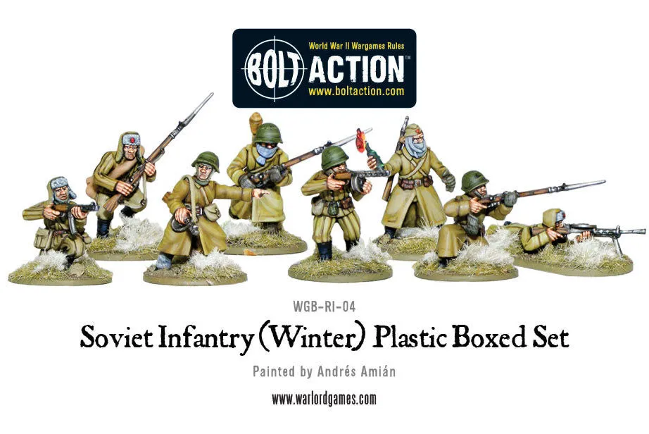 Soviet Infantry, Winter (Bolt Action)