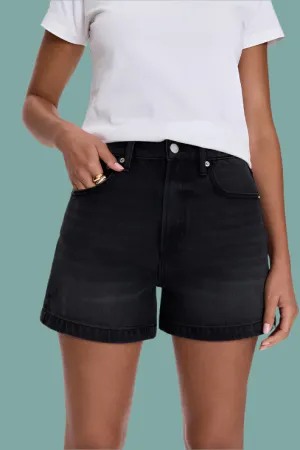 Anti Odor Treatment Non Restrictive Movement Saige Denim Short