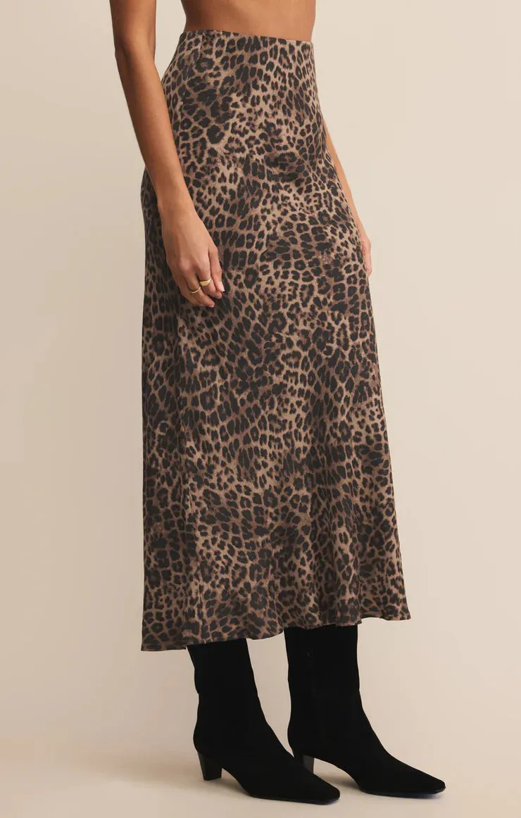 Izabel Leopard Skirt Chic Appeal