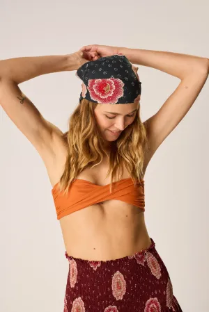 SQUARE SCARF Brushed Inner Layer Soft Texture