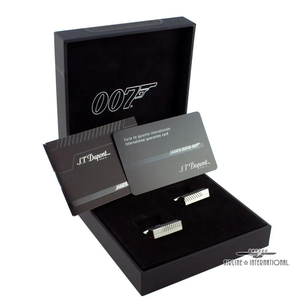 S.T. Dupont James Bond 007 Ingot Cuff Links - Extremely Rare