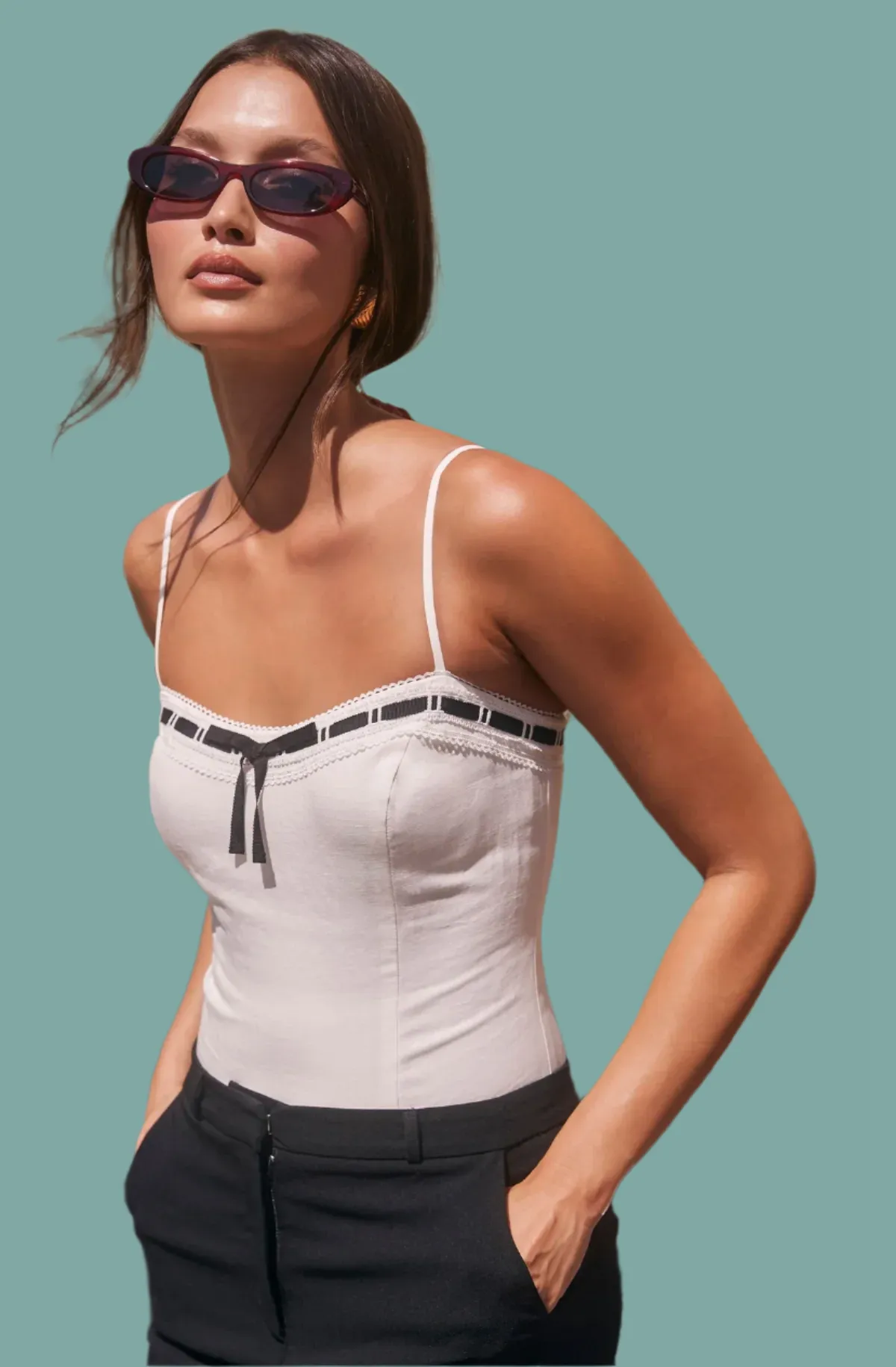 Wrinkle Resistant Care Paiton Top