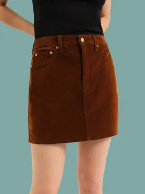 Sleek Waist Work Essential Stash Mini in Cognac