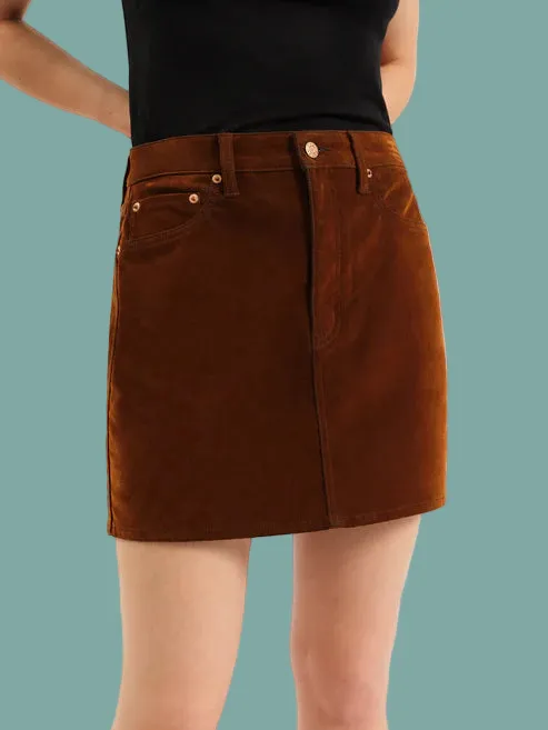 Sleek Waist Work Essential Stash Mini in Cognac