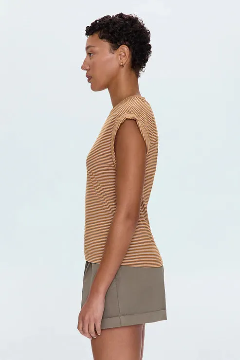 Low Impact Manufacturing OversizedSilhouette Olivia Twisted Sleeve Marina