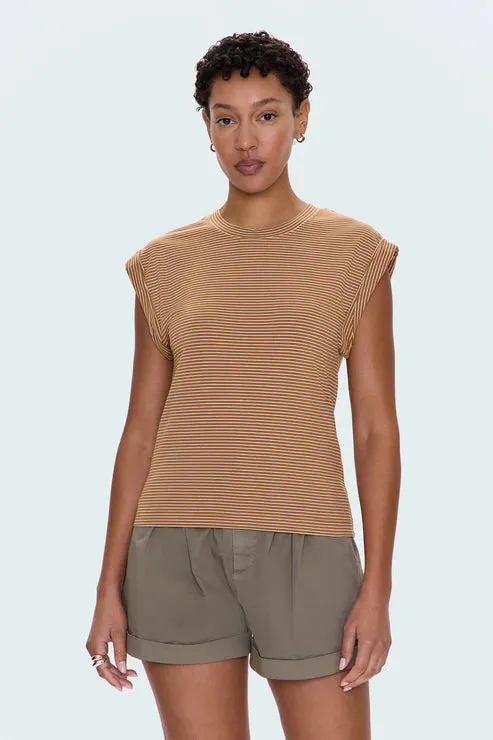 Athletic Wear Bluesign Approved Material Olivia Twisted Sleeve Marina